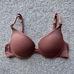 PINK Wear Everywhere Push-Up Black Bra, 32A